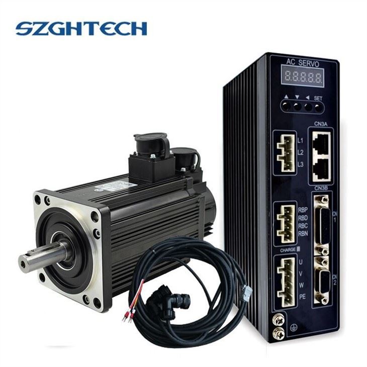 1200w 6NM AC Servo Motor Driver With Brake